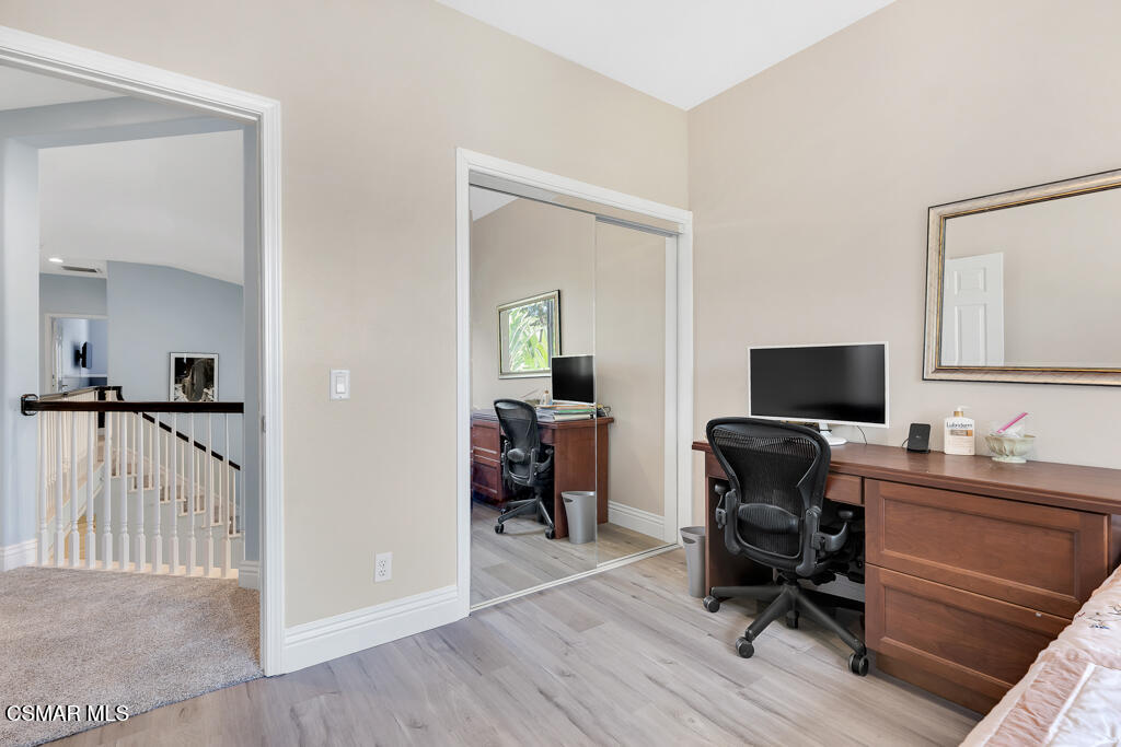 11177 Terraceridge Road Moorpark, CA 93021 - Photo 29 of 54 a view of a workspace with furniture and a window