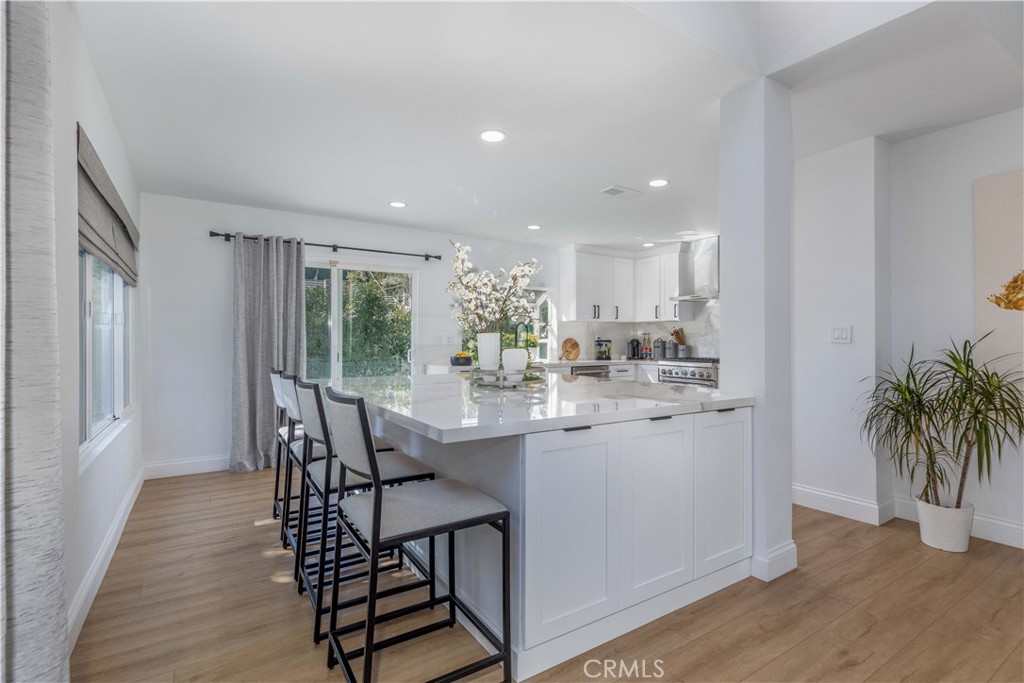 1117 Dennis Drive Costa Mesa, CA 92626 - Photo 3 of 44 a kitchen with sink and view of living room