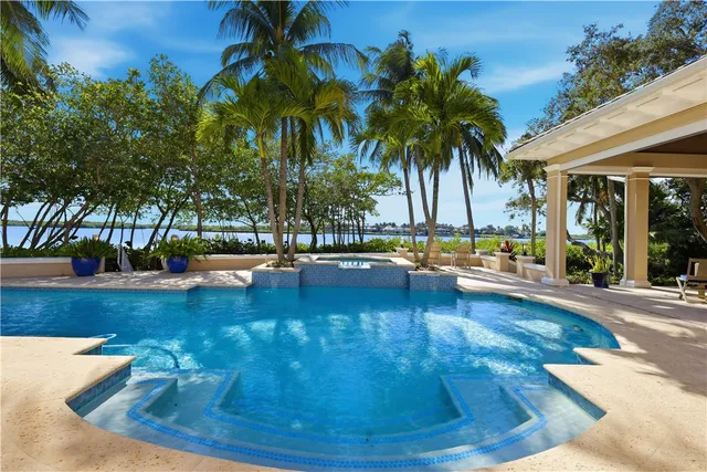 a outdoor living space with furniture