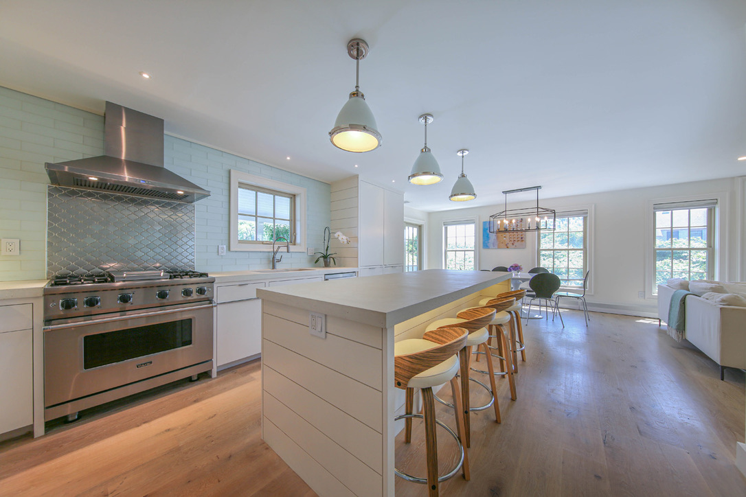 16 Somerset Road Nantucket, MA 02554 - Photo 8 of 30 a kitchen with stainless steel appliances granite countertop a stove and a wooden floors