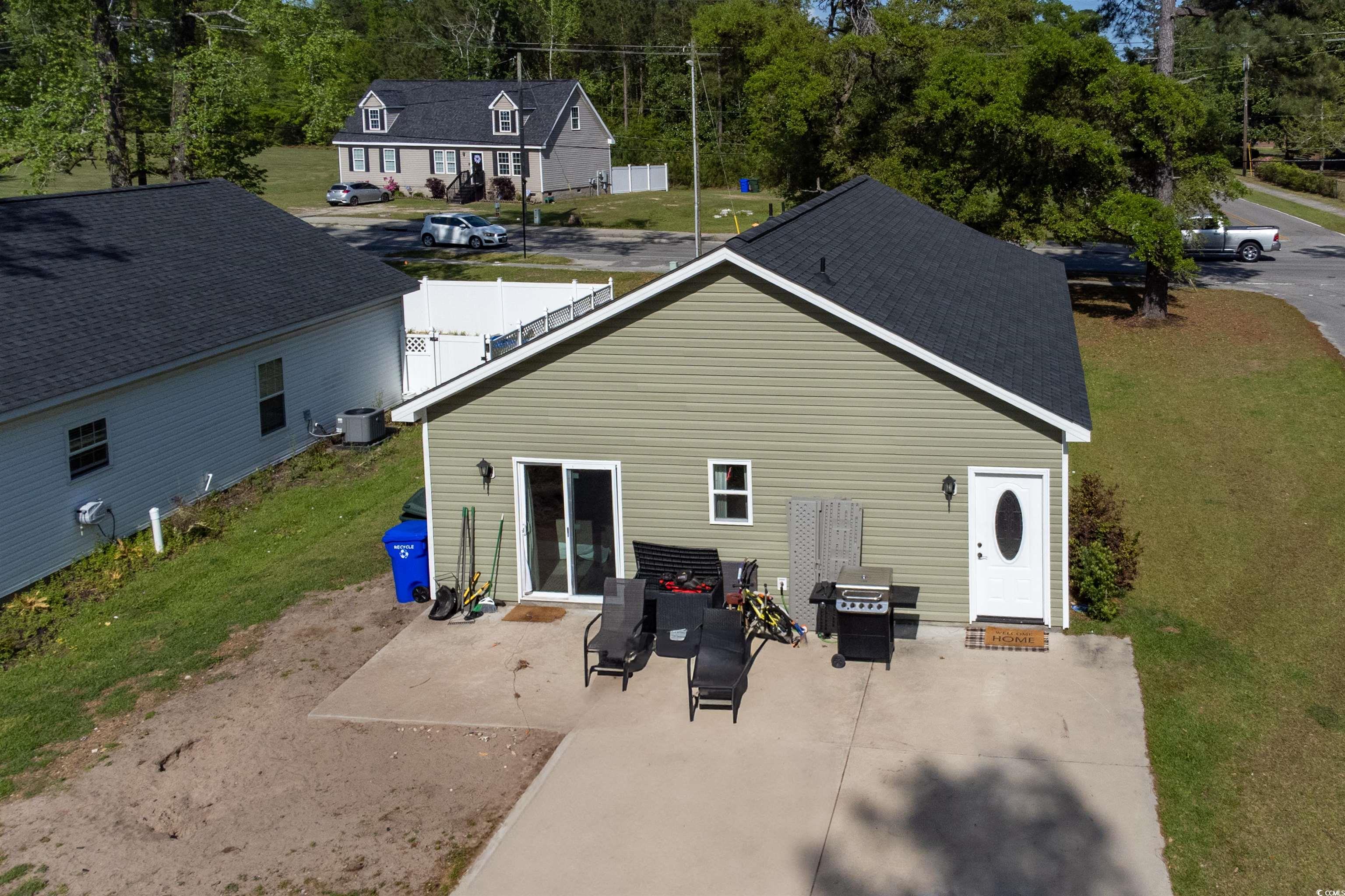 1501 Grainger Road Conway, SC 29527 - Photo 19 of 22 Rear view of property featuring central AC unit, f