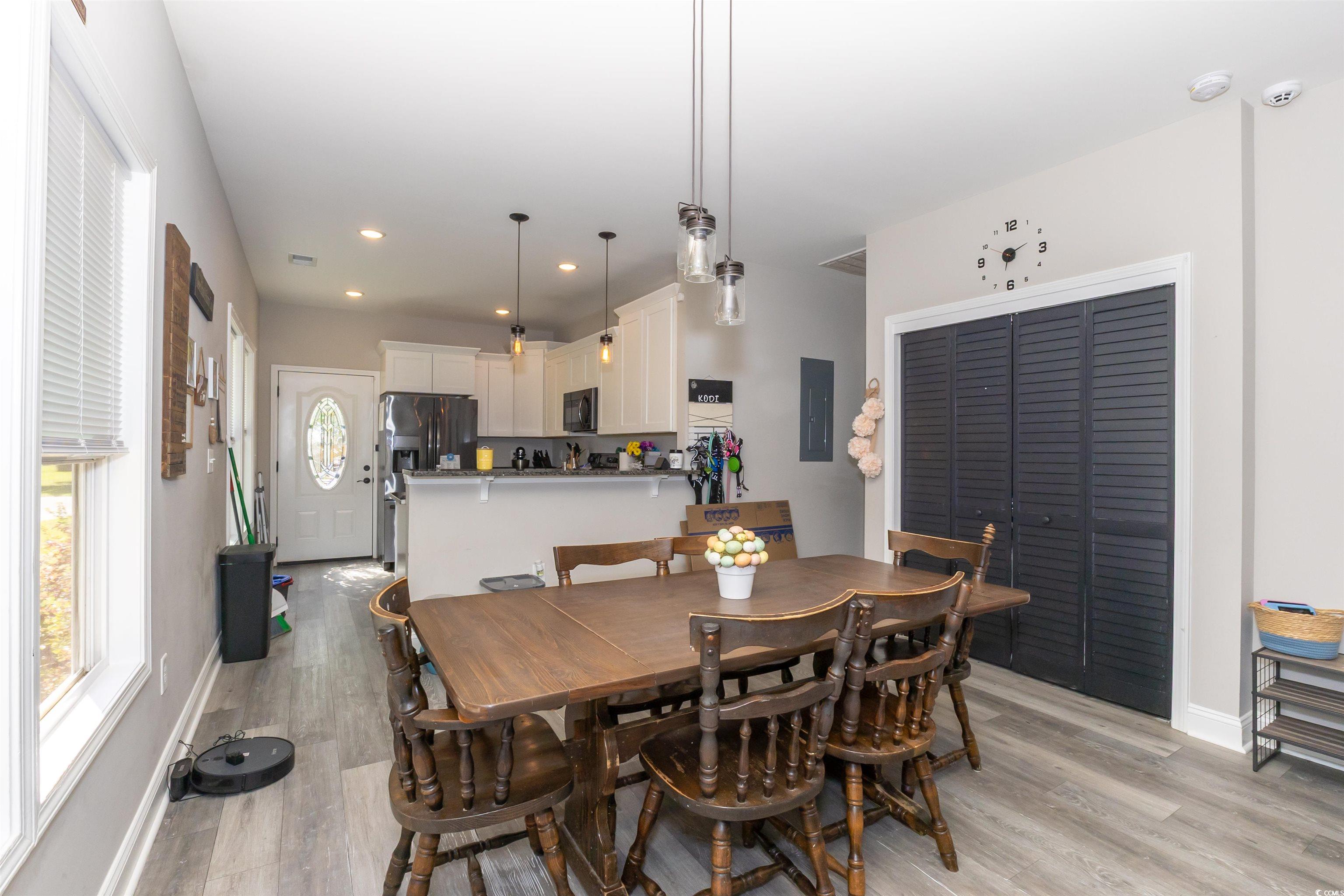 1501 Grainger Road Conway, SC 29527 - Photo 4 of 22 Dining area featuring recessed lighting, light woo