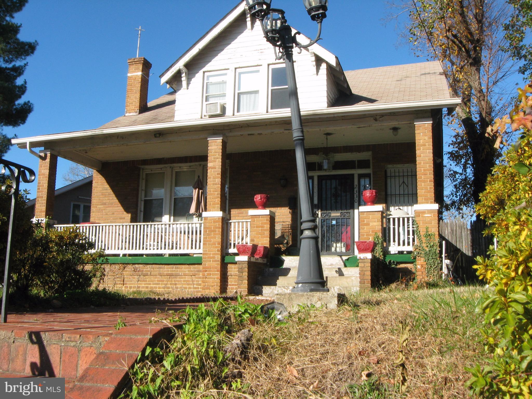 2330 R Street Southeast Washington, DC 20020 - Photo 1 of 6 Exterior (Front)