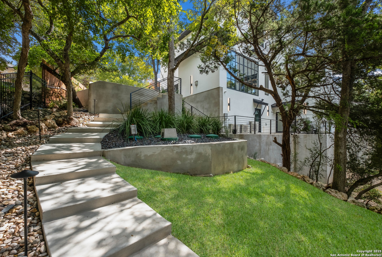 1341 Palmetto Spring Branch Spring Branch, TX 78070 - Photo 63 of 64 a view of a house with a yard and tree s