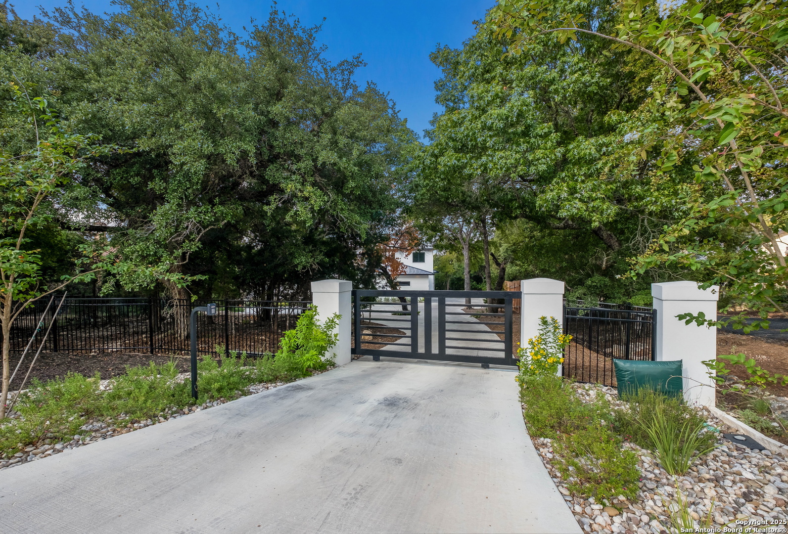1341 Palmetto Spring Branch Spring Branch, TX 78070 - Photo 7 of 64 a view of a bench in a garden