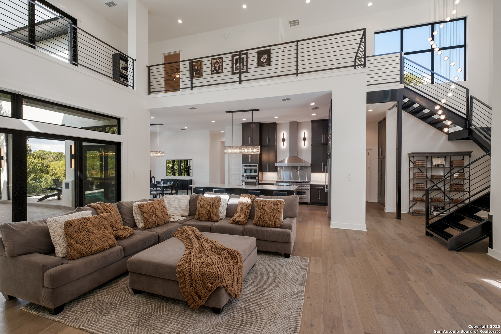 1341 Palmetto Spring Branch Spring Branch, TX 78070 - Photo 9 of 64 a living room with furniture and a flat screen tv