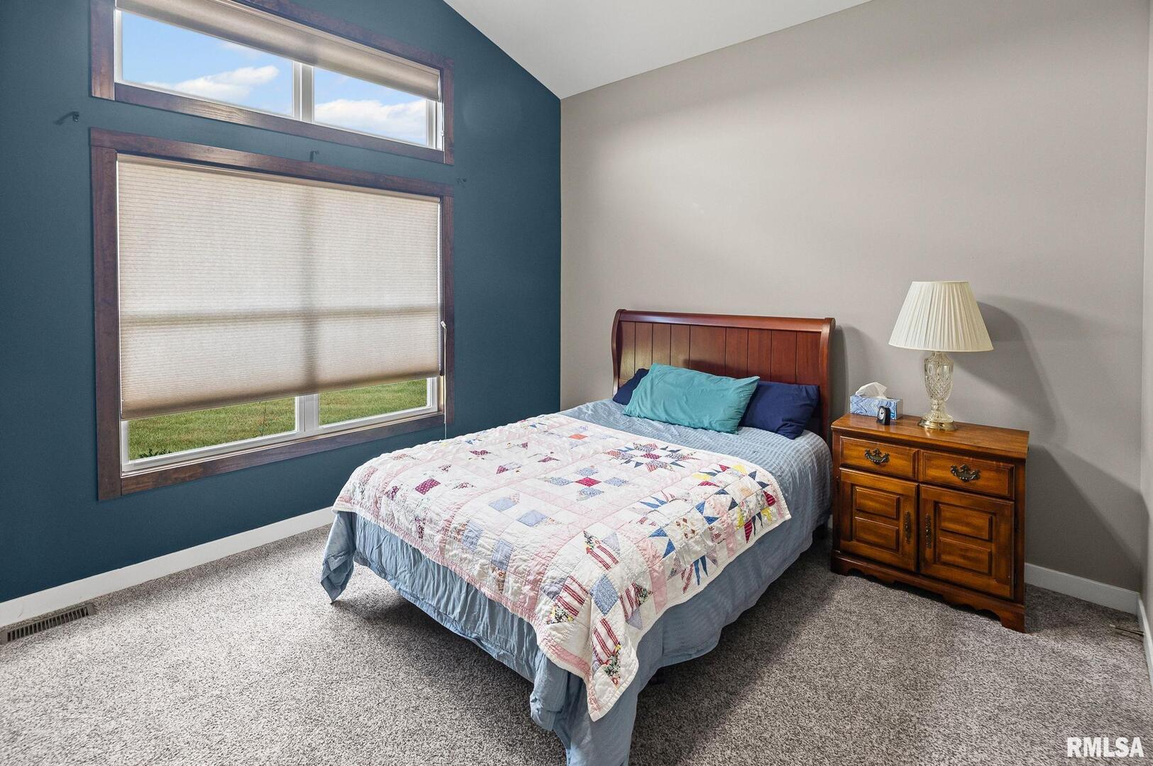 71 Ehlers Road Campbell Hill, IL 62916 - Photo 59 of 70 a bedroom with a bed lamp and window