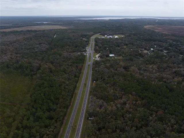 a view of city and mountain