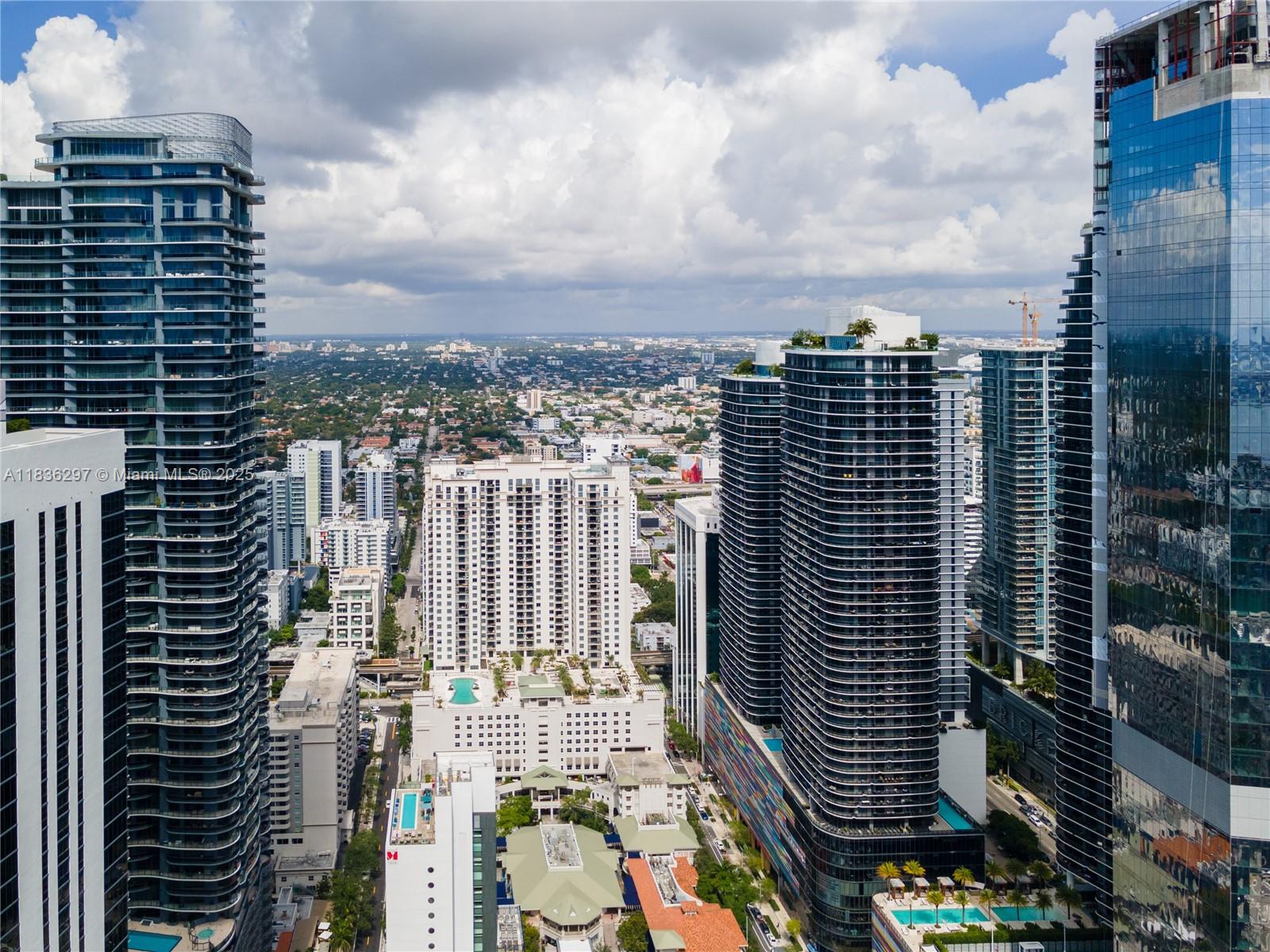 Brickell Miami, FL 33131 - Photo 15 of 17 a city view with tall buildings