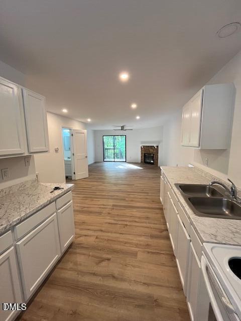 4247 The Oaks Drive Raleigh, NC 27606 - Photo 6 of 16 Kitchen.living