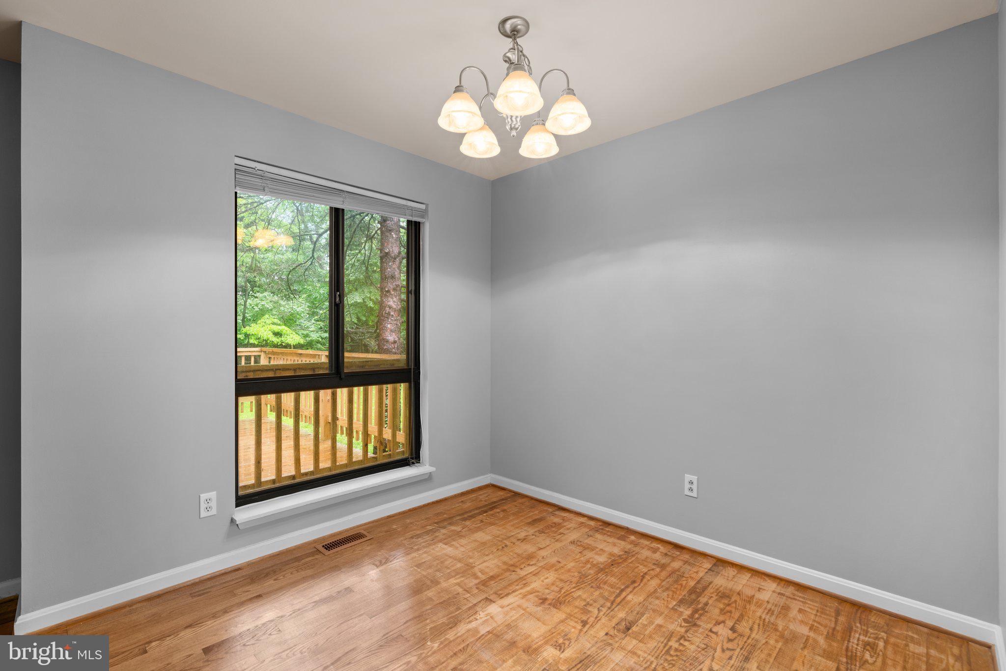 9413 Farewell Road Columbia, MD 21045 - Photo 9 of 46 Dining Room with View of Rear Deck
