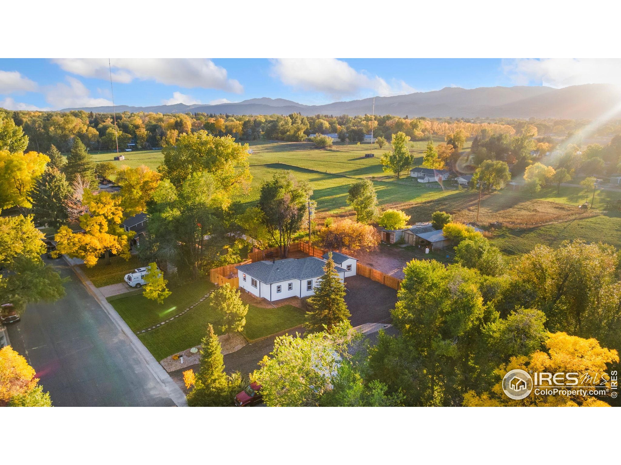 437 Clover Lane Fort Collins, CO 80521 - Photo 19 of 22 a balcony with a city view