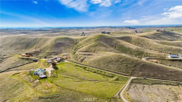 a view of an ocean and beach