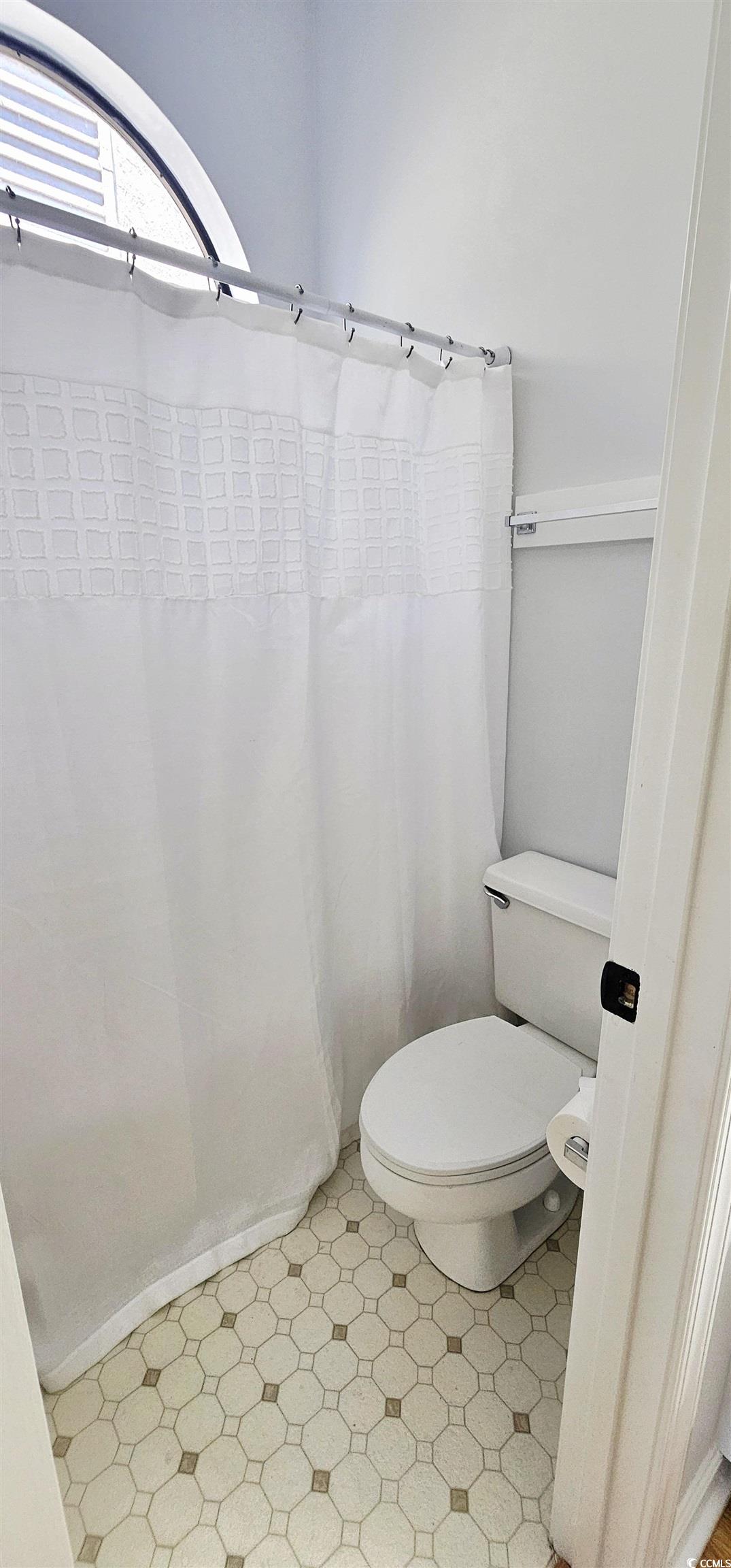 615 13th Avenue South, Unit 137 Surfside Beach, SC 29575 - Photo 30 of 40 Bathroom featuring curtained shower and toilet