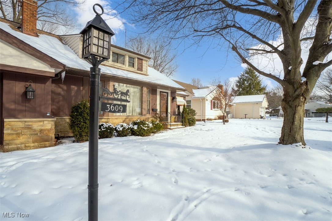 3609 Brinkmore Road Cleveland, OH 44121 - Photo 2 of 50 View of snow covered exterior