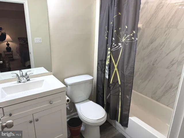 a bathroom with a sink and toilet