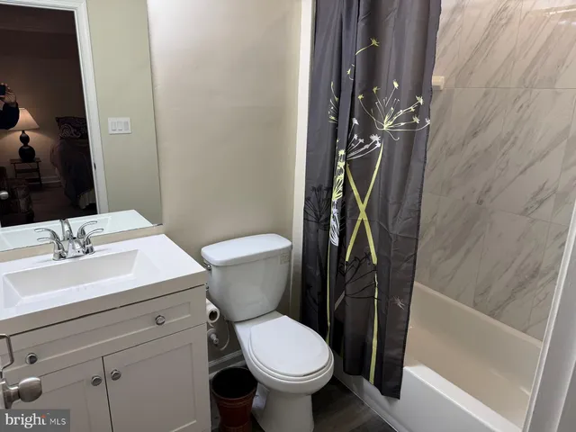a bathroom with a sink and toilet