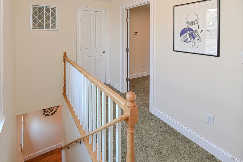 228 Cherry Street Newton, MA 02465 - Photo 38 of 42 a view of staircase with wooden floor