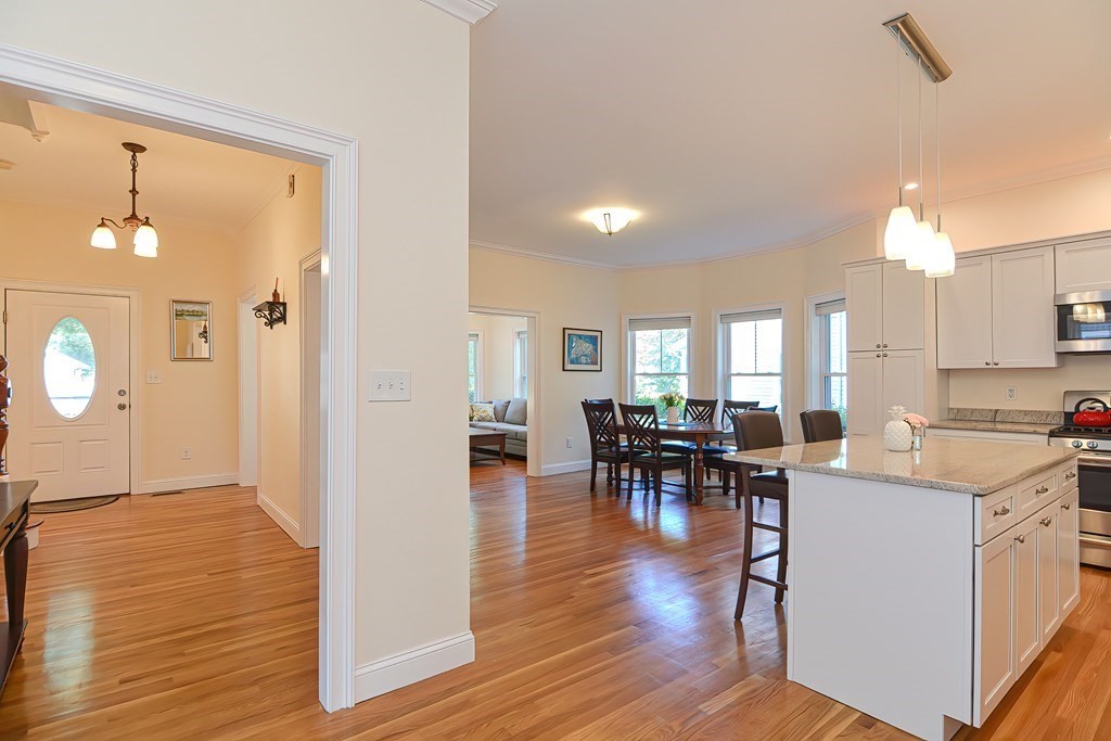 228 Cherry Street Newton, MA 02465 - Photo 10 of 42 a view of a living room and dining room