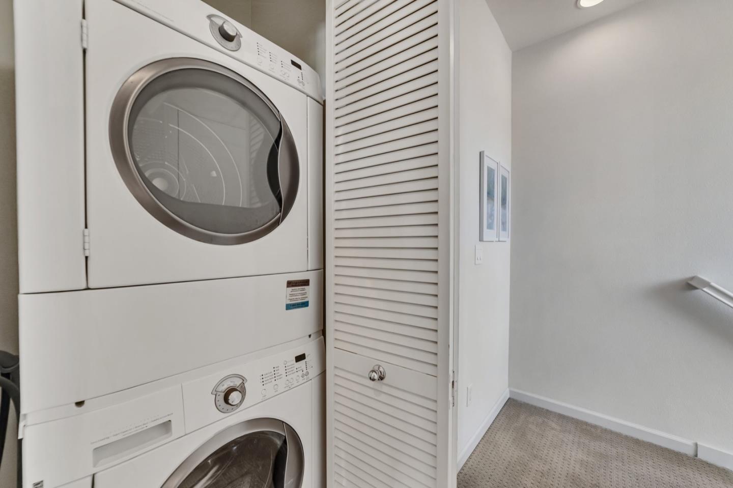 576 Almaden Walk Loop San Jose, CA 95125 - Photo 22 of 34 a close view of utility room with washer and dryer