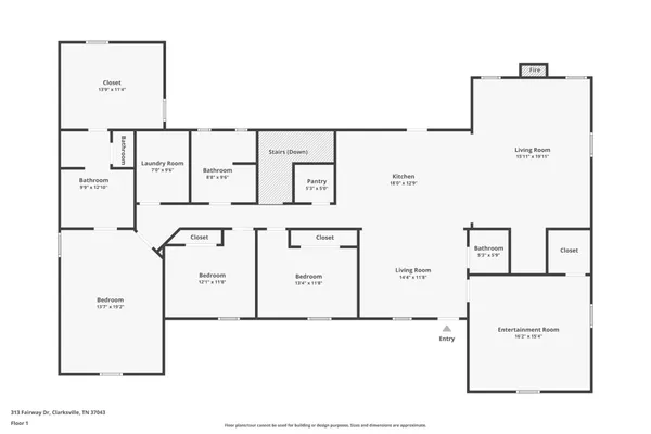 a picture of a floor plan