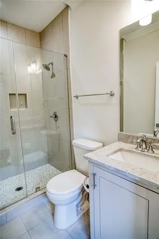 a living room with game table