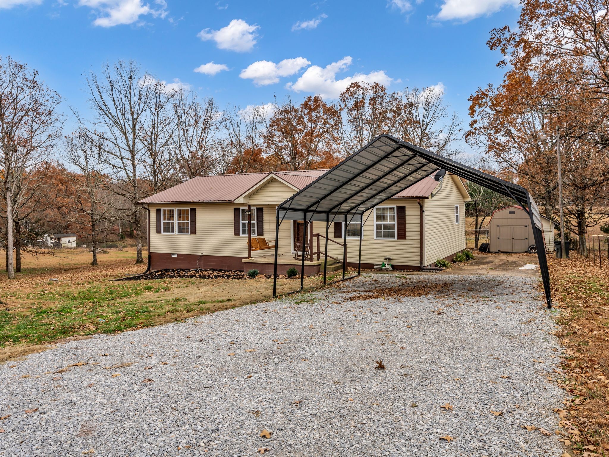 4055 Erin Road McEwen, TN 37101 - Photo 22 of 25 a view of a house with a yard