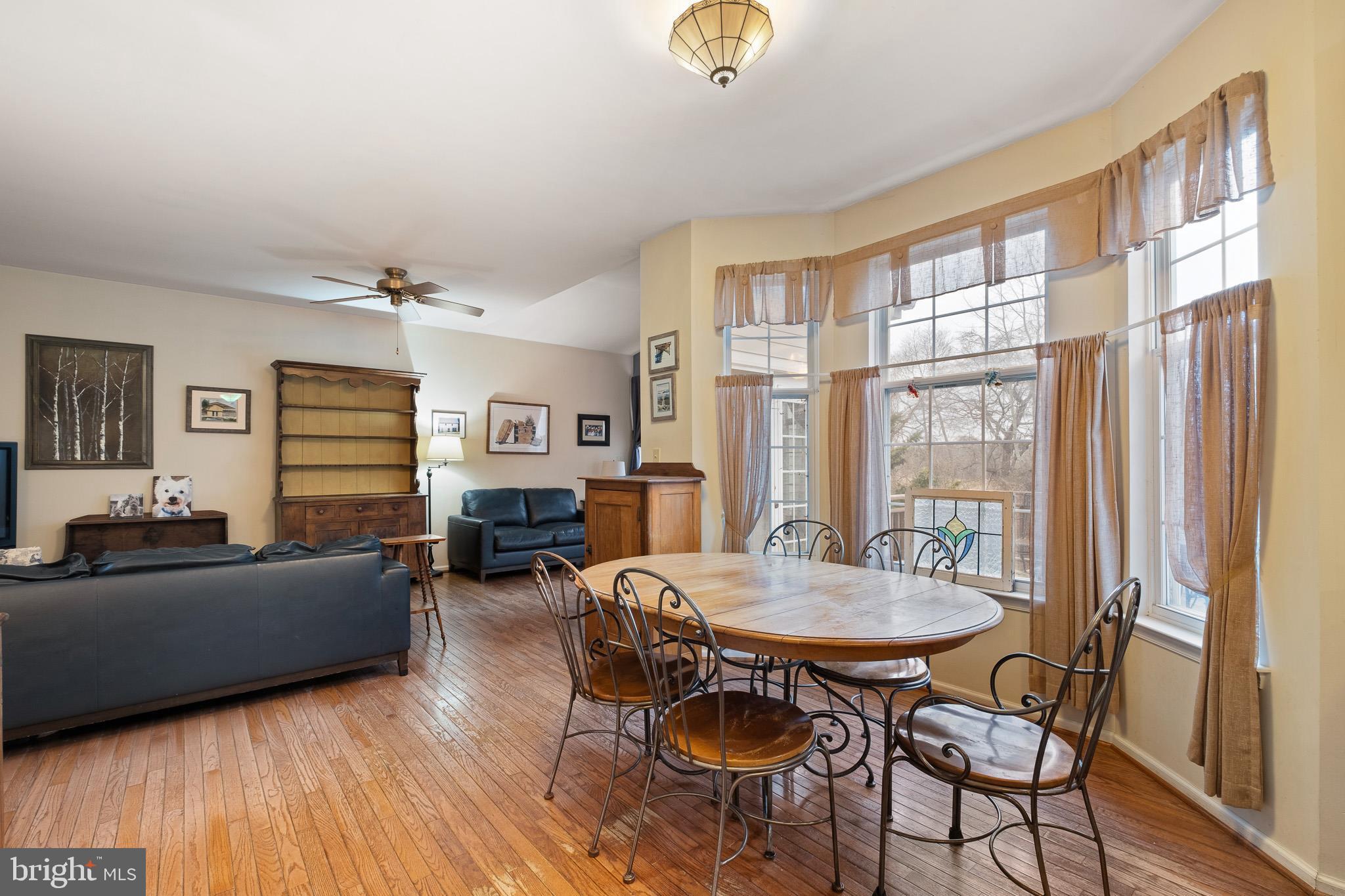 224 West Old Squaw Road Middletown, DE 19709 - Photo 17 of 43 a view of a dining room with furniture window and wooden floor