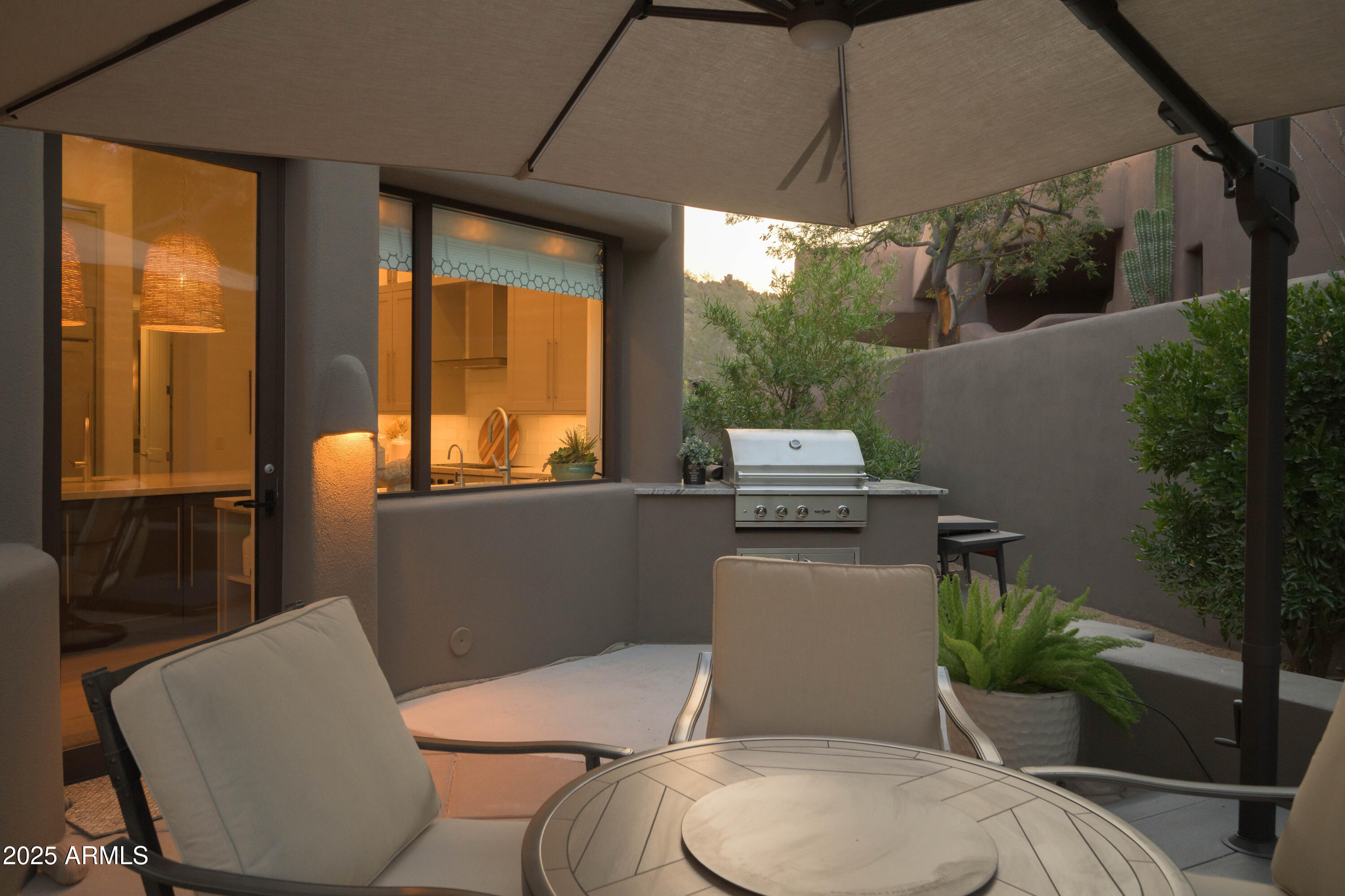 10040 East Happy Valley Road, Unit 1011 Scottsdale, AZ 85255 - Photo 23 of 27 Private dining patio