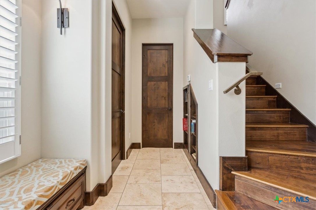 3319 Eagle Ridge Drive Harker Heights, TX 76548 - Photo 27 of 48 a view of entryway and hall with wooden floor