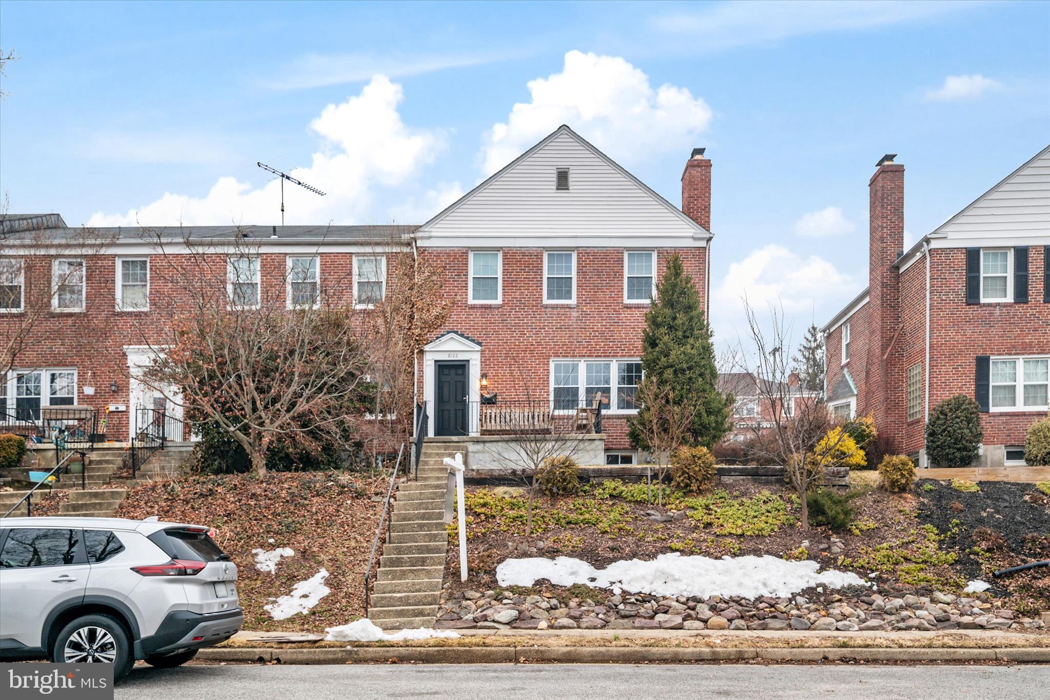 8122 Glen Gary Road Towson, MD 21286 - Photo 41 of 48 a front view of a house with garden