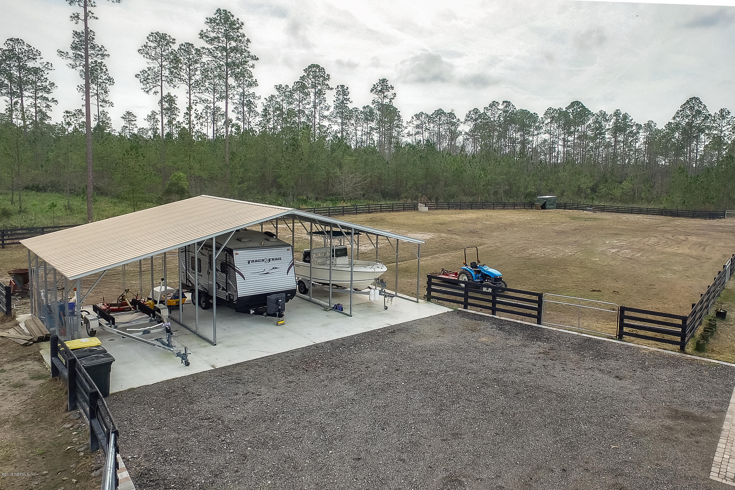 15252 Forest Trail Road Jacksonville, FL 32234 - Photo 36 of 51 Detached_RV_Storage_Building_View_1