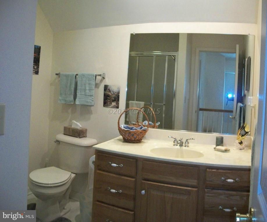 273 Windjammer Road Ocean Pines, MD 21811 - Photo 26 of 33 a bathroom with a sink a toilet and mirror