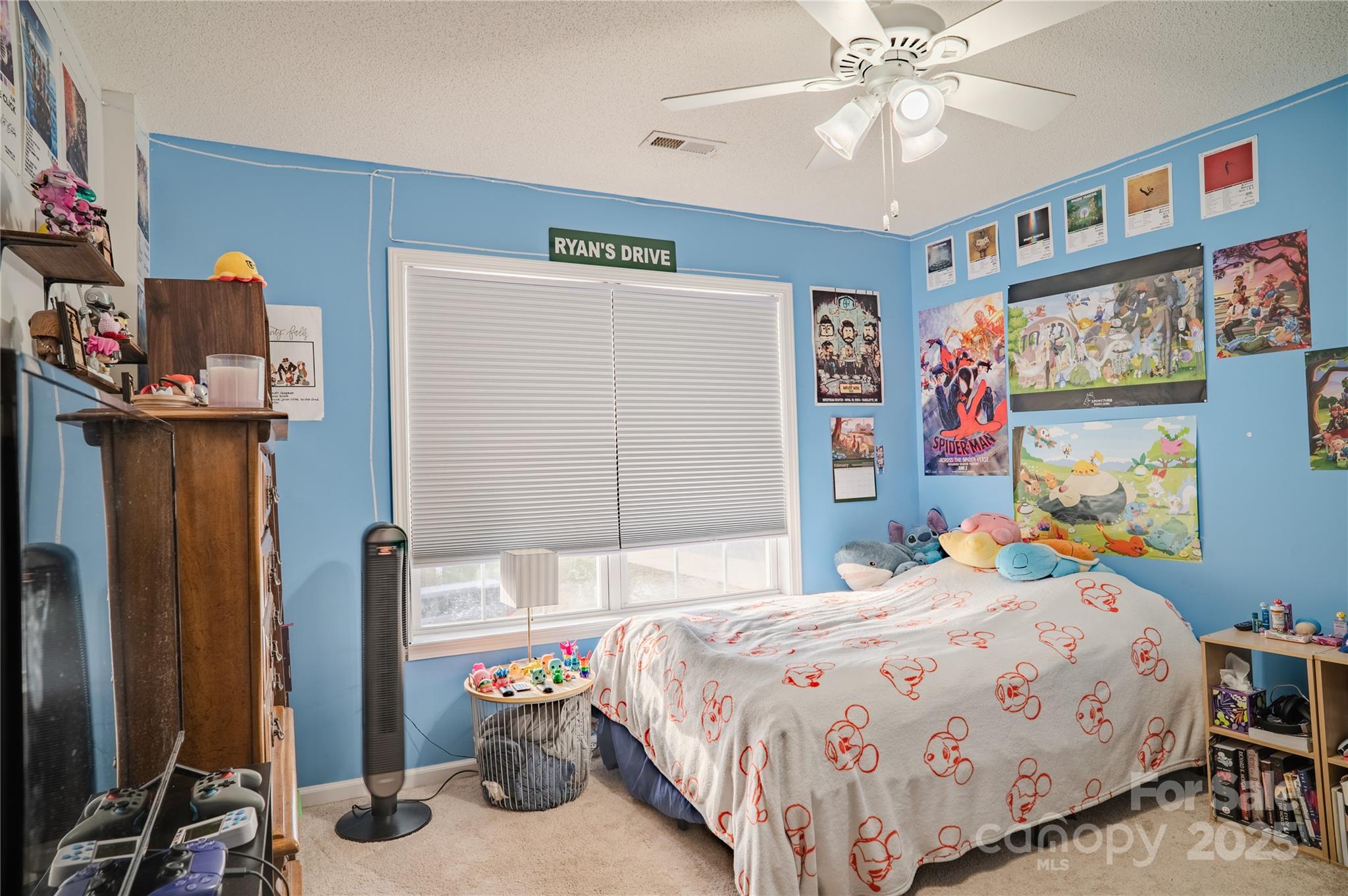 123 Wildbriar Road Fletcher, NC 28732 - Photo 46 of 48 a bedroom that has a bed and a tv in it