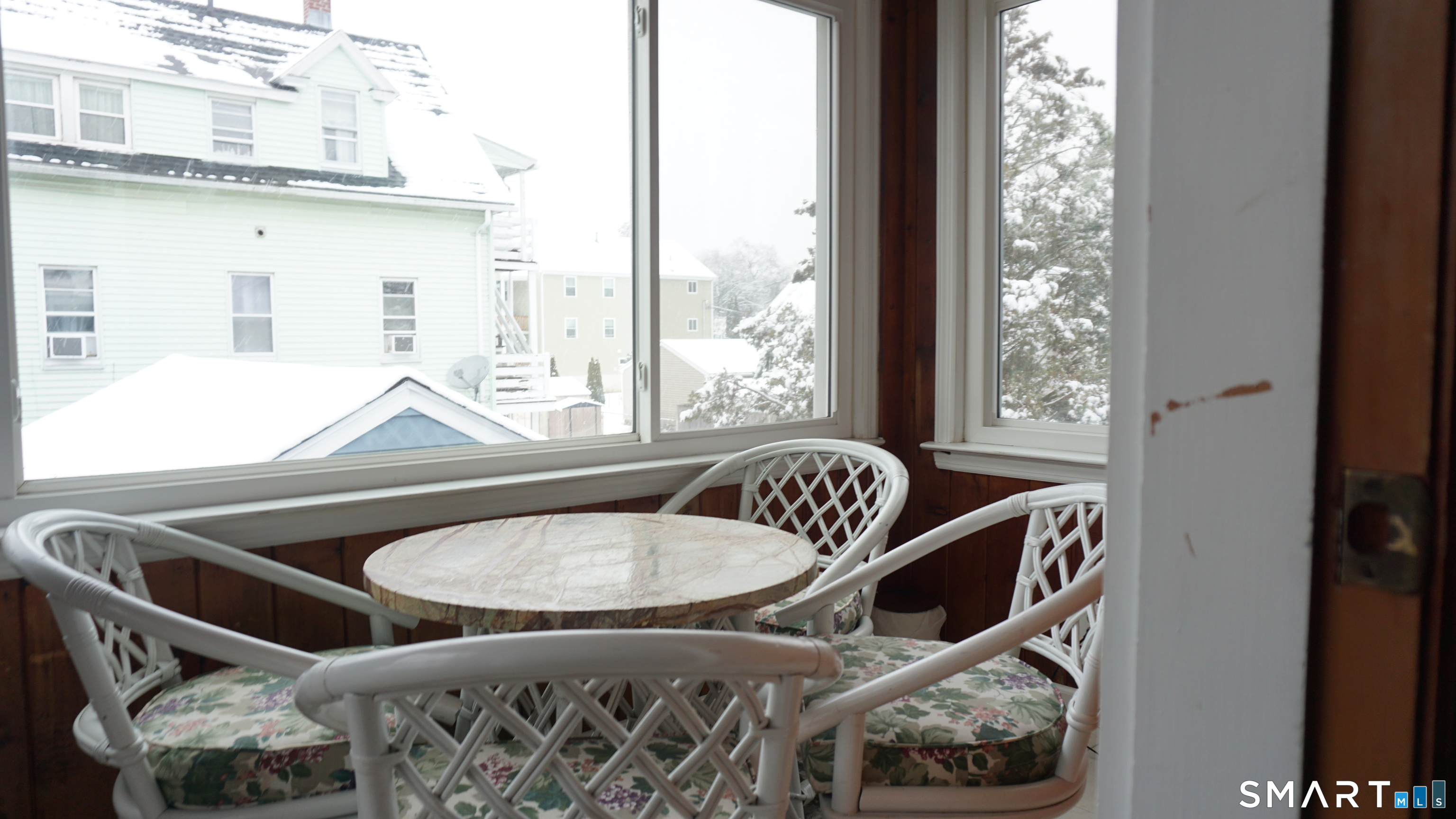 228 Jennings Road Fairfield, CT 06825 - Photo 19 of 22 a outdoor dining space with furniture and window