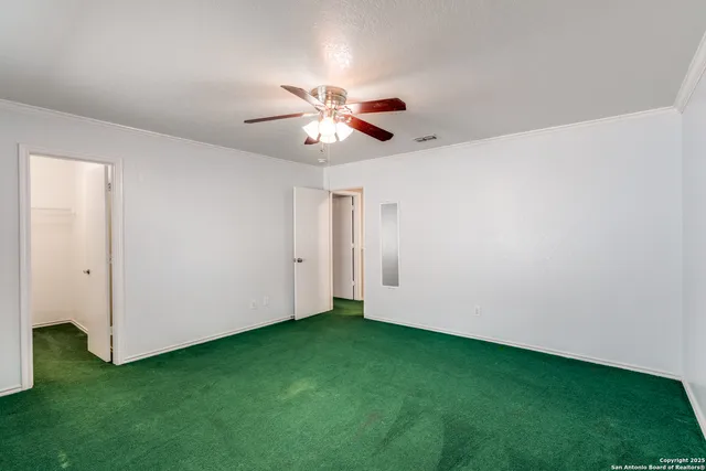 a view of an empty room with window