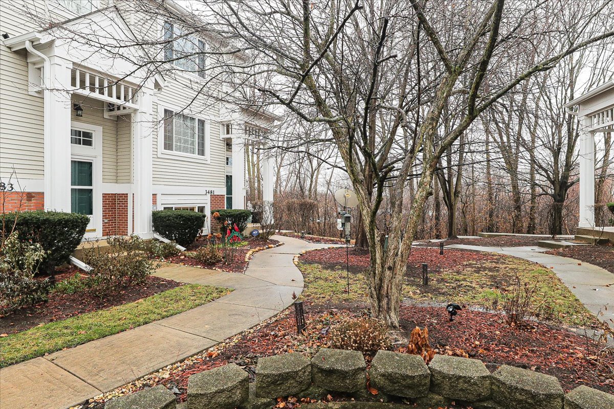 3481 Ravinia Circle Aurora, IL 60504 - Photo 3 of 28 a view of a yard with plants and trees