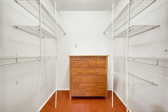a view of walk in closet