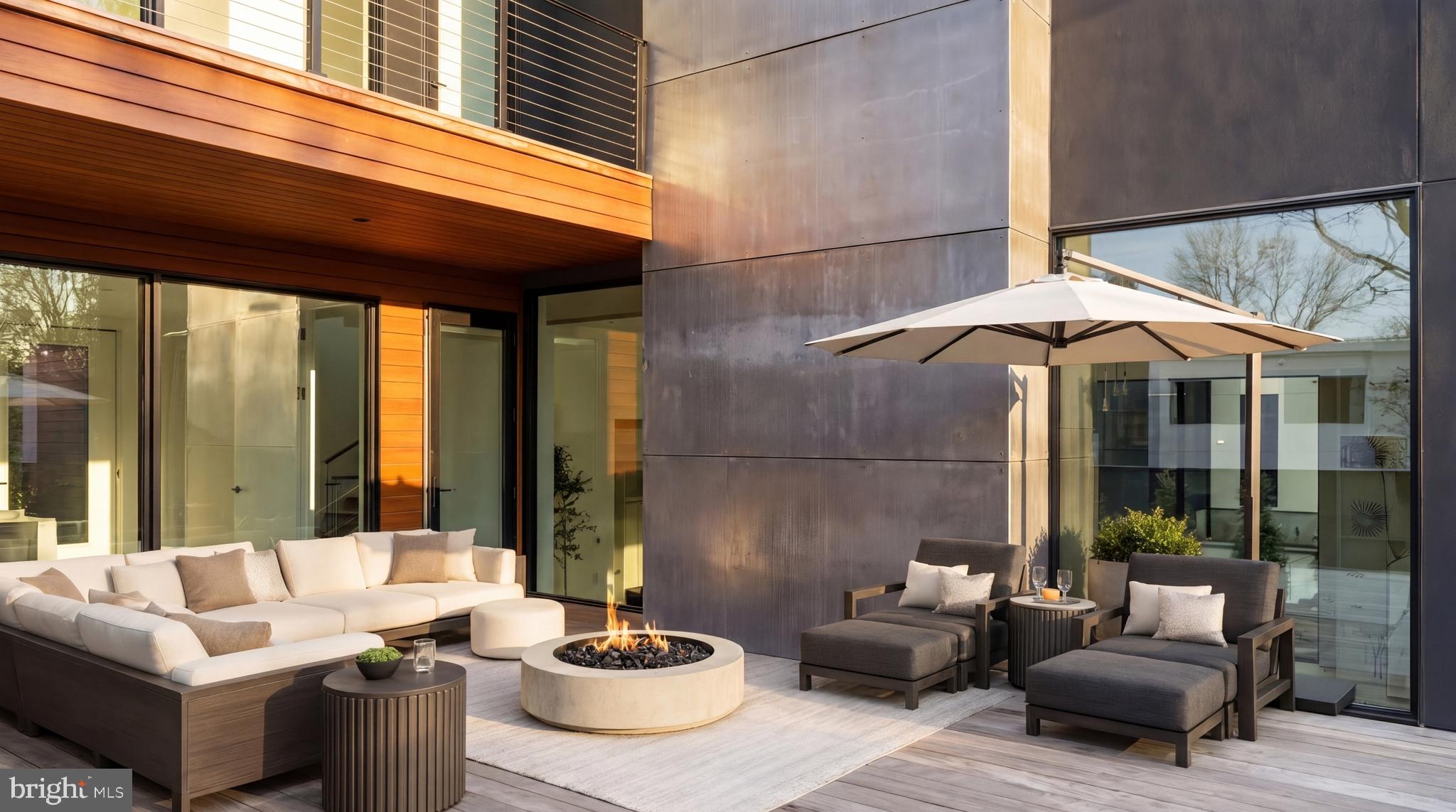 2676 Chain Bridge Road Northwest Washington, DC 20016 - Photo 21 of 50 Second-Level Direct Access to Outdoor Deck