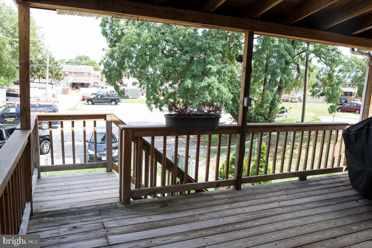 1597 Lynch Road Baltimore, MD 21222 - Photo 20 of 27 Deck overlooking rear court parking