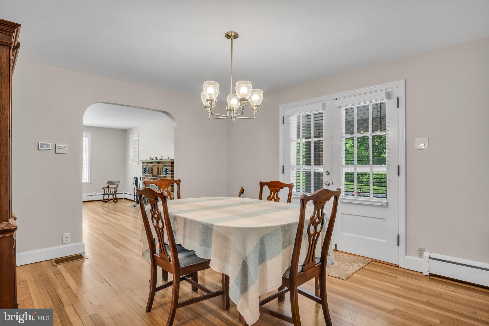 1037 Siddonsburg Road Lewisberry, PA 17339 - Photo 11 of 61 a view of a dining room with furniture window and wooden floor