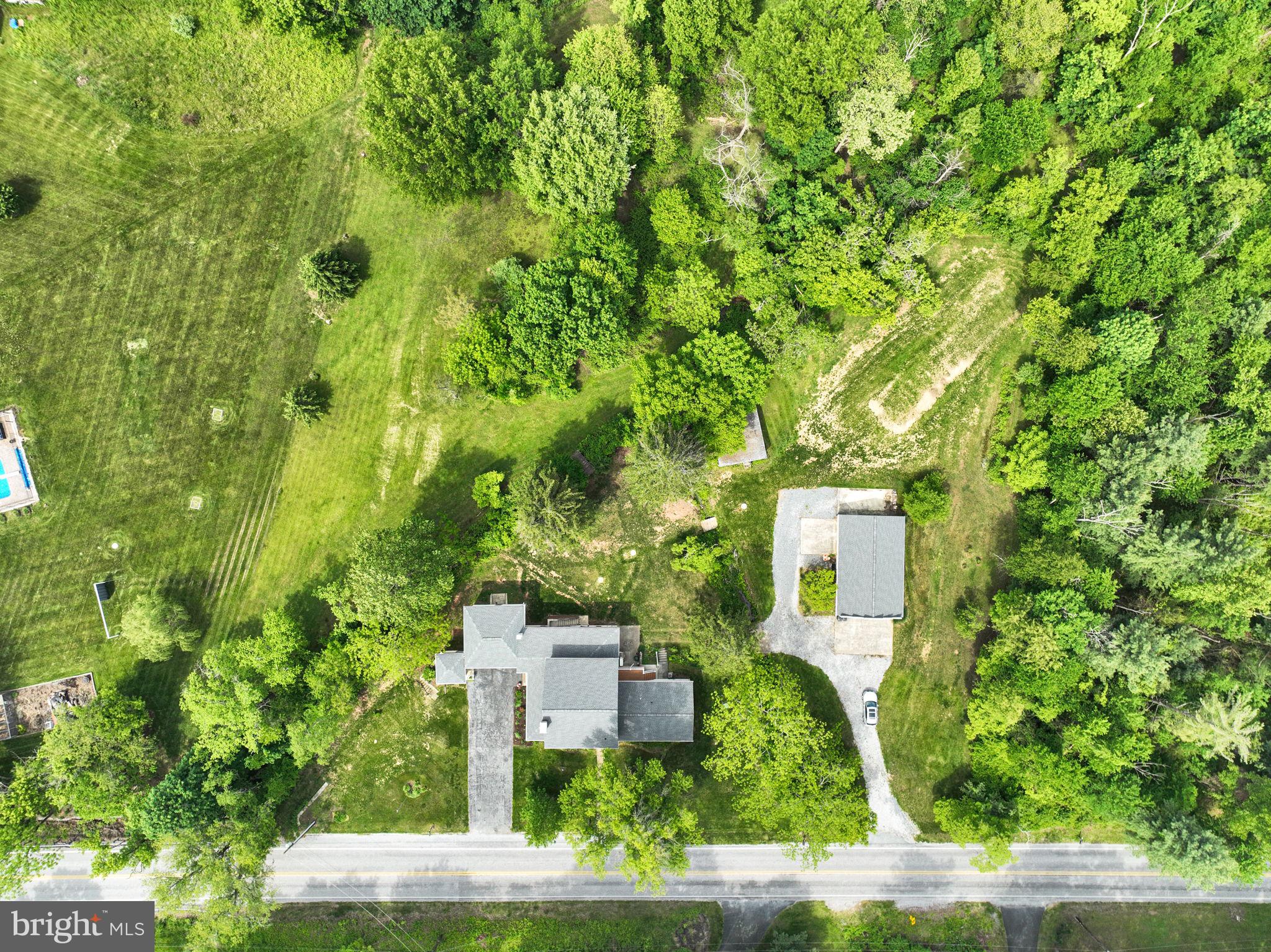 1037 Siddonsburg Road Lewisberry, PA 17339 - Photo 46 of 61 a view of a big yard with plants and large trees