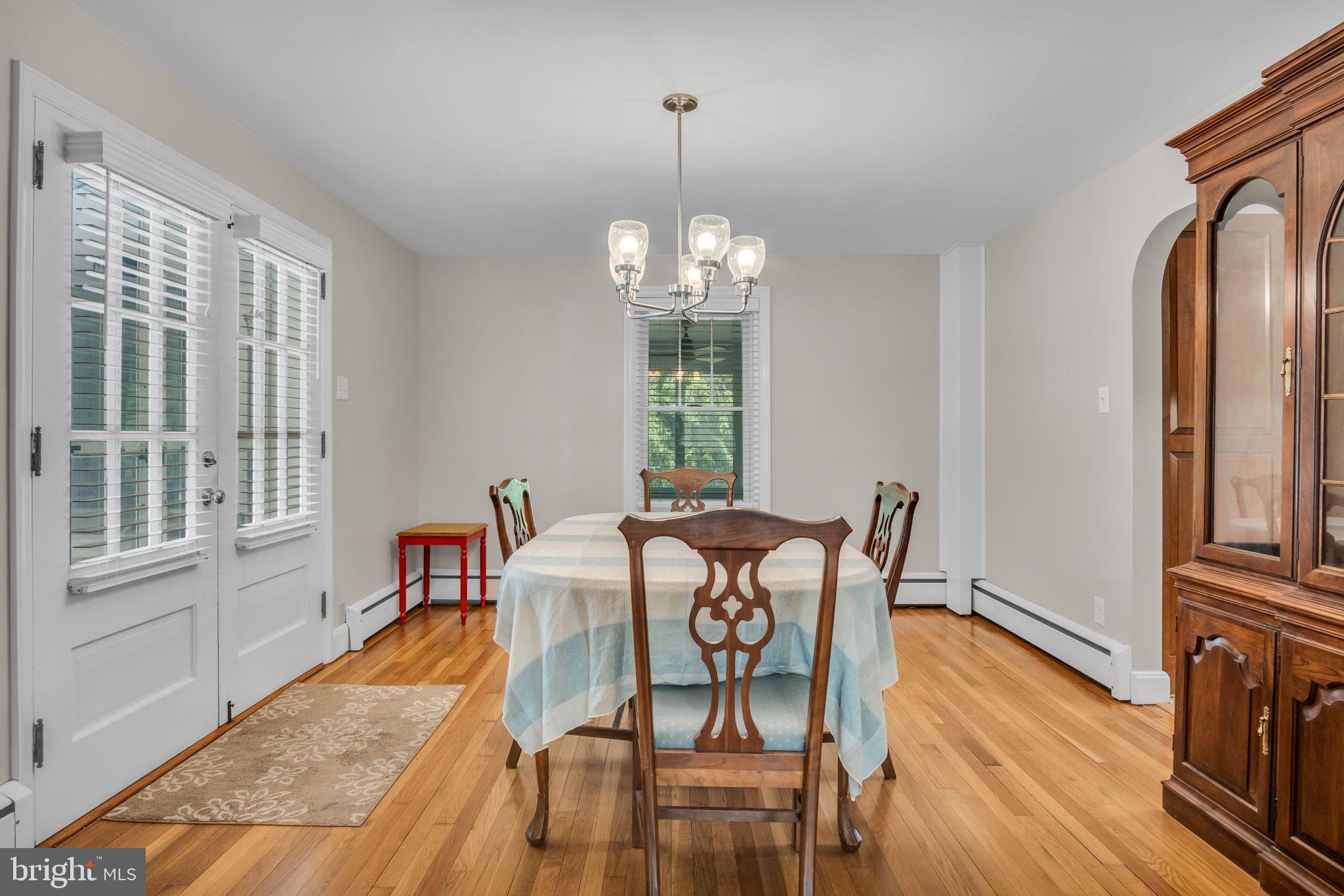 1037 Siddonsburg Road Lewisberry, PA 17339 - Photo 10 of 61 a view of a dining room with furniture window and wooden floor