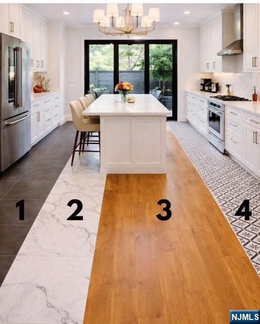 615 Shelton Road Ridgewood, NJ 07450 - Photo 10 of 10 a view of kitchen with a sink dining table and chairs