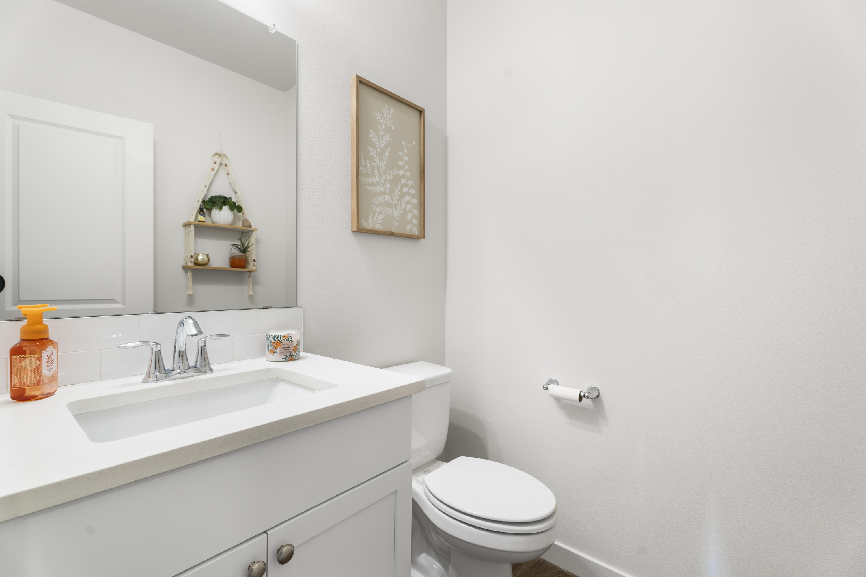 21030 Yeoman Road Bend, OR 97701 - Photo 35 of 66 a bathroom with a sink mirror and toilet