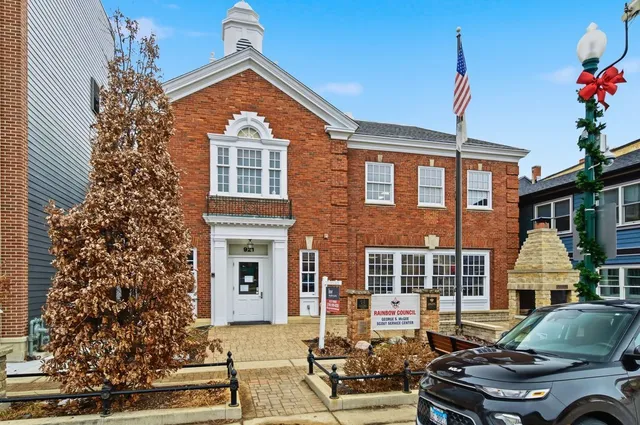 front view of a house with a outdoor space