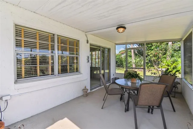 a house view with a outdoor space
