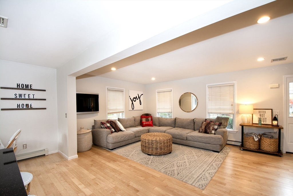 21 Union Street Marshfield, MA 02050 - Photo 6 of 31 a living room with furniture and a flat screen tv