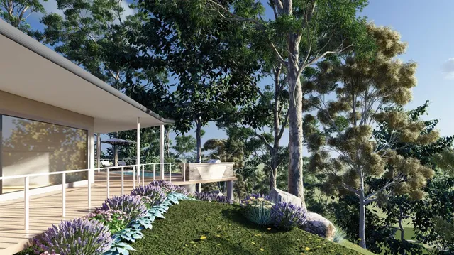 a view of a house with a tree