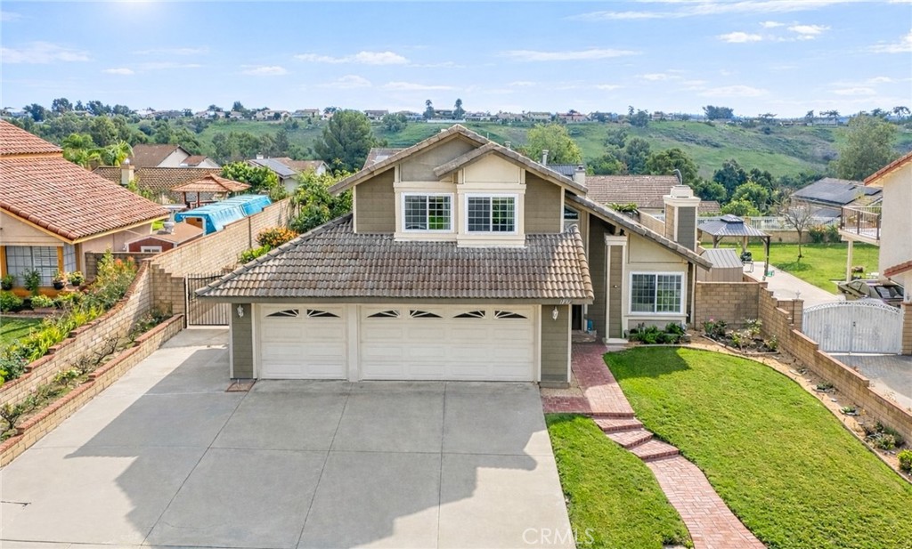 19528 Spinning Wheel Road Walnut, CA 91789 - Photo 32 of 40 a aerial view of a house with a yard